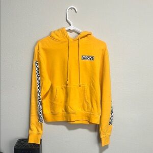 Obey Women's Yellow Hoodie